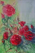 Glezna "Rundāles rozes" - Image 2