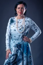 Kleita "Vārna ar rasas lāsēm" - Image 8